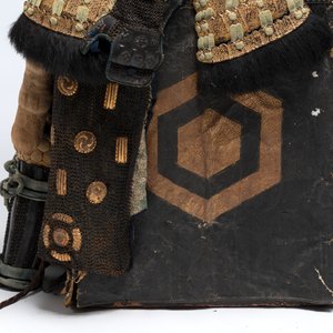 An impressive Japanese samurai armor, the helmet signed Saotome Iyenari 早乙女家成, Edo, 17/18th C. — photo 29