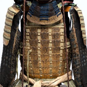 An impressive Japanese samurai armor, the helmet signed Saotome Iyenari 早乙女家成, Edo, 17/18th C. — photo 3