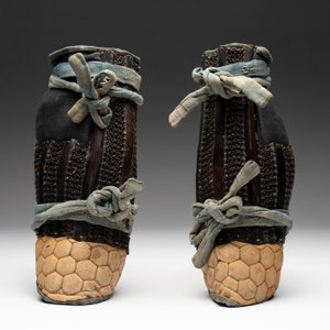 An impressive Japanese samurai armor, the helmet signed Saotome Iyenari 早乙女家成, Edo, 17/18th C. — photo 38