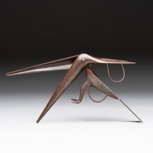An Indo-Persian steel bird-form pair of scissors, 18/19th C. — 照片 2