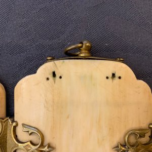 An Indo-Portuguese or Hispano-Philippine ivory triptych, 19th C. or older — 照片 22
