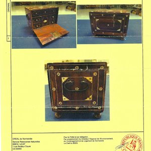 An Indo-Portuguese rosewood table cabinet, Gujarat or Sindh, 17th C. — 照片 14
