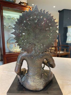 An Indonesian bronze sculpture of Bodhisattva, Majapahit, East Java, 14th C. — photo 5