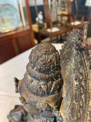 An Indonesian bronze sculpture of Bodhisattva, Majapahit, East Java, 14th C. — photo 8