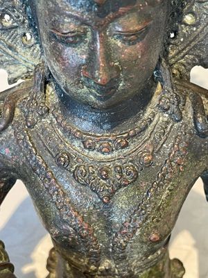 An Indonesian bronze sculpture of Bodhisattva, Majapahit, East Java, 14th C. — photo 10