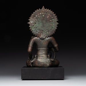 An Indonesian bronze sculpture of Bodhisattva, Majapahit, East Java, 14th C. — photo 4
