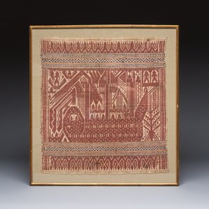 An Indonesian ceremonial 'Tampan' textile, Sumatra, Lampung, 19/20th C. — photo 1