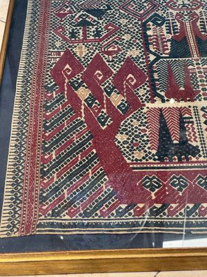 An Indonesian ceremonial 'Tampan' textile, Sumatra, Lampung, late 19/20th C. — photo 3