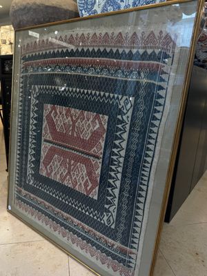 An Indonesian ceremonial 'Tampan' textile, Sumatra, Lampung, late 19/20th C. — photo 1