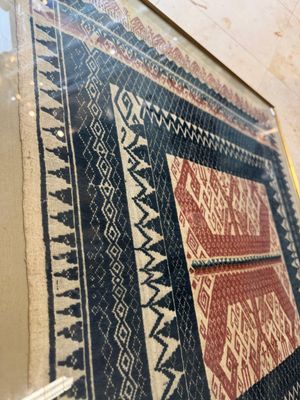 An Indonesian ceremonial 'Tampan' textile, Sumatra, Lampung, late 19/20th C. — photo 9