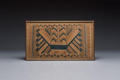 An Indonesian ceremonial 'Tatibin' textile, Sumatra, Lampung, late 19/20th C.