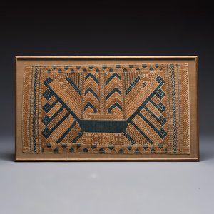 An Indonesian ceremonial 'Tatibin' textile, Sumatra, Lampung, late 19/20th C. — 照片 1