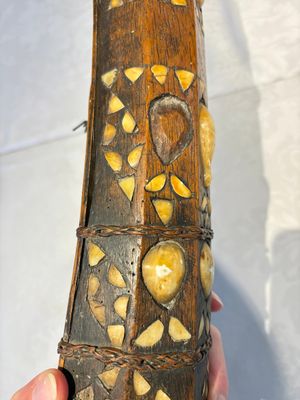 An Indonesian Salawaku shield, Halmahera, Maluku Islands, 19th C. — 照片 9