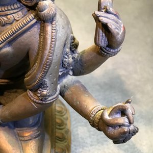 An inlaid gilt bronze figure of Vasudhara, Tibet or Nepal, 18/19th C. — photo 23