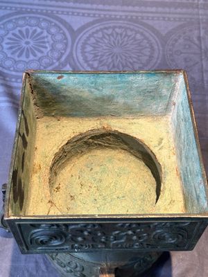 An inscribed Chinese archaistic bronze food vessel, 'gui 簋', Ming — photo 14