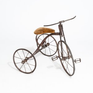 An iron child's tricycle or velocipede — 照片 6