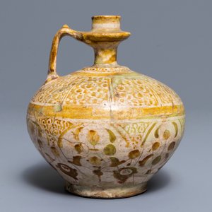 An Islamic lusterware jug, Kashan, Iran, 13th C. — 照片 1