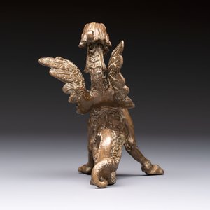 An Italian bronze winged dragon, marked Fabbrica M. Guggenheim Venezia, 19th C. — photo 3