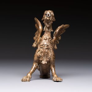 An Italian bronze winged dragon, marked Fabbrica M. Guggenheim Venezia, 19th C. — photo 5