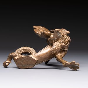 An Italian bronze winged dragon, marked Fabbrica M. Guggenheim Venezia, 19th C. — photo 7