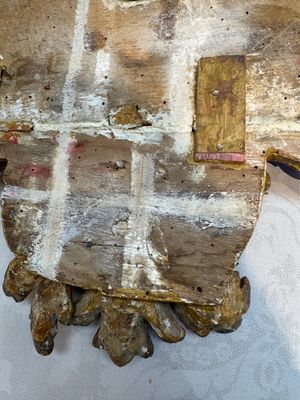 An Italian carved wood and coral- and turquoise-decorated reliquary containing a relic ex cineribus of Saint Teresa of Jesus, early 20th C. — photo 18