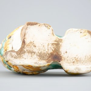 An Italian maiolica dog shaped acquamanile, Ariano Irpino, 18/19th C. — photo 8