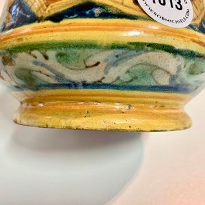 An Italian maiolica drug jar of 'albarello' type, Palermo, 1st half 17th C. — 照片 12