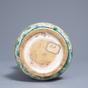 An Italian maiolica drug jar of 'albarello' type, Palermo, 1st half 17th C. — 照片 6