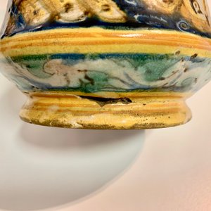 An Italian maiolica drug jar of 'albarello' type, Palermo, 1st half 17th C. — 照片 9