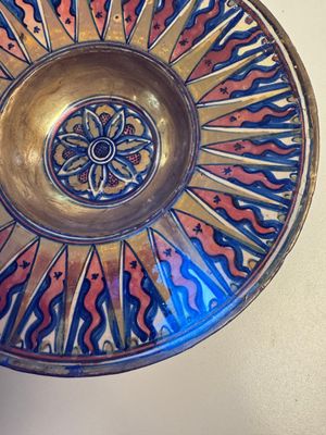 An Italian maiolica lustreware deep plate, Gubbio, 16th C. — foto 12