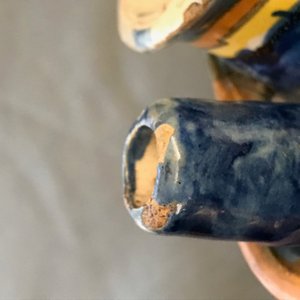 An Italian maiolica wet drug jar, prob. Montelupo, 17th C. — 照片 11