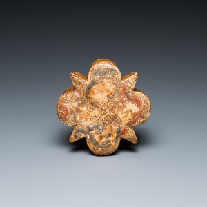 An Italian polychromed bentwood box and cover, probably Siena, 14/15th C. — 照片 1