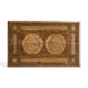 An Italian walnut, ebonised wood and bone-inlaid ‘alla certosina’ centre table — photo 6