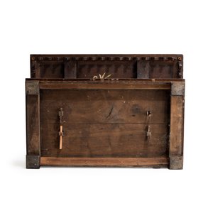 An Italian walnut, ebonised wood and bone-inlaid ‘alla certosina’ centre table — photo 7