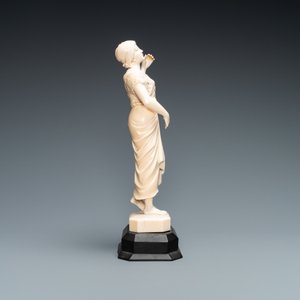 An ivory figure of an oriental dancer, probably Dieppe, France, 19th C. — photo 6