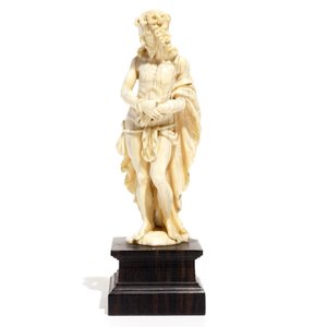 An ivory model of Christ standing, prob. Dieppe, 18/19th C. — 照片 3