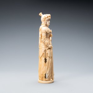 An ivory triptych figure depicting Joan of Arc, Dieppe, France, 19th C. — 照片 4