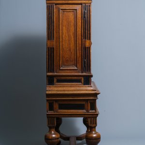 An oak and ebony two-door cabinet, The Low Countries, 17th C. — photo 3