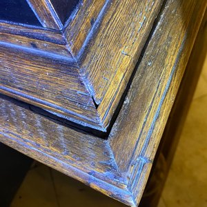An oak and ebony two-door cabinet, The Low Countries, 17th C. — photo 10