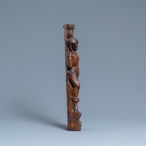 An oak figure of Christ at the column, Rhine Valley, Germany, ca. 1500 — photo 3