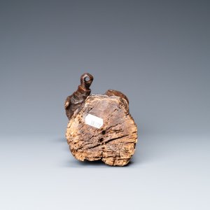 An oak figure of Peter the Apostle, Rhine Valley, Germany, 15th C. — 照片 7