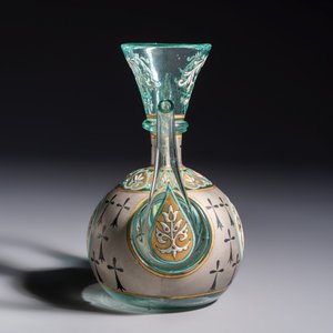 An Orientalist enamelled glass ewer, probably France, 19th C. — photo 5