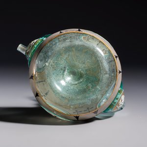 An Orientalist enamelled glass ewer, probably France, 19th C. — photo 7