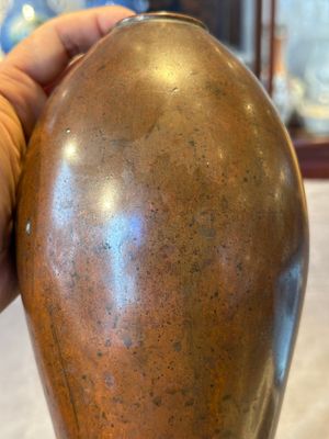 An unusual and large Chinese bronze vase, Ming — 照片 9