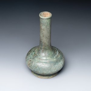 An unusual Chinese archaic bronze arrow vase, 'touhu 投壺', Han — 照片 10