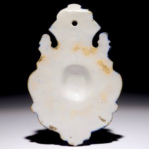 An unusual Dutch Delft blue and white wall sconce, 18th C. — 照片 2