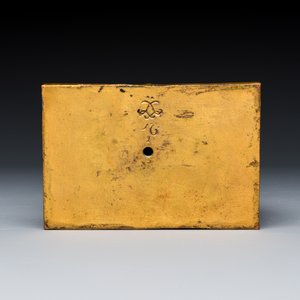 An unusual French gilt-polychromed biscuit porcelain group — foto 8