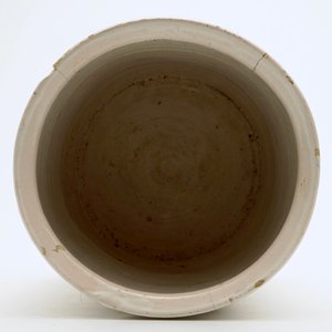 An unusually large white Dutch Delft albarello, 18th C. — 照片 6
