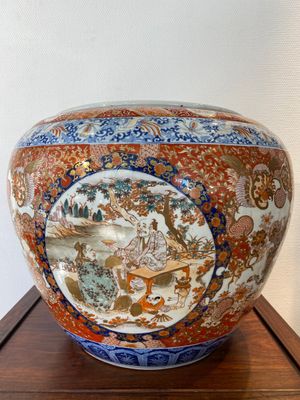 Aquarium en porcelaine Imari de Japon, Meiji, 19ème — photo 3