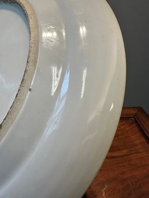 Assiette commémorative en porcelaine de Chine famille rose de Canton pour la découverte de l'Inde, vers 1900 — photo 10